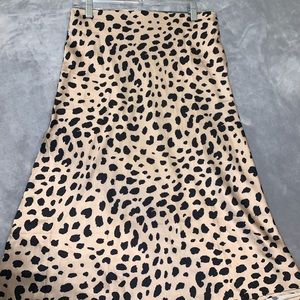 High Waisted Leopard Print Skirt from Amazon